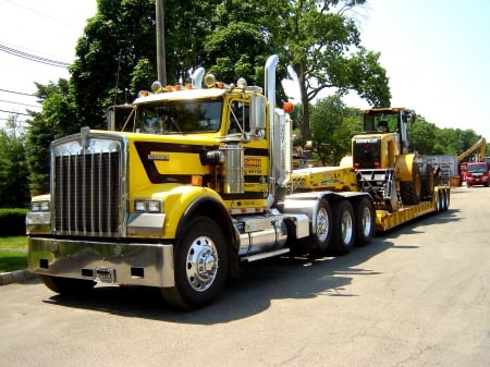 Kenworth - semi, truck, big rig, trailer