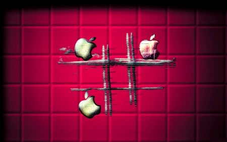 apple tic tac toe - tic, toe, apple, tac