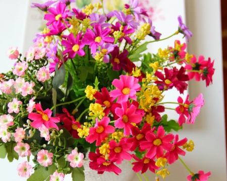 Colorful Flowers - flowers, petals, nature, colorful