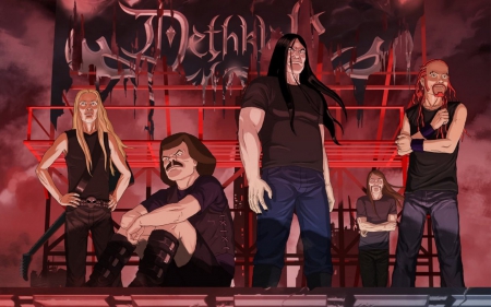 Dethklok - metalocalypse, metal, dethklok, heavy metal, death metal