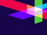 Windows 8.1 Rainbow Cubic Background 1