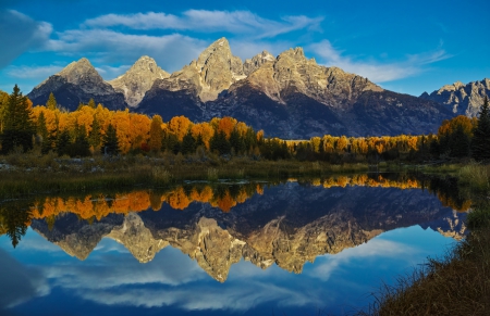 âœ¿âŠ±â€¢â•®â•­â€¢âŠ°âœ¿ - nature, sky, lake, trees, mountains