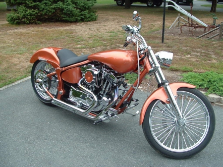 2001 Harley Custom - bike, motorcycle, chopper, harley