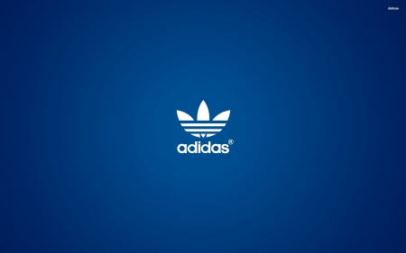 adidas - adidas, white, logo, blue