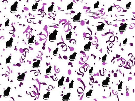 kitty wraping paper - 2009, nice, paper, kitty