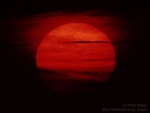 red sun