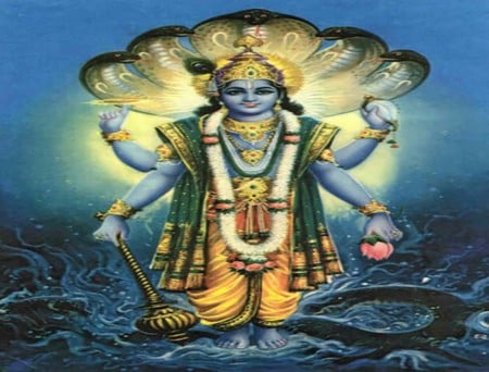 Lord Vishnu - india, lord, idol, hindu, god, supreme, vishnu, hinduism