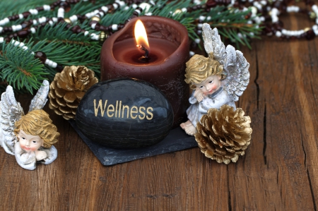 â™¥Xmasâ™¥ - new year, wellness, candle, angel, wellnes, decoration, christmas