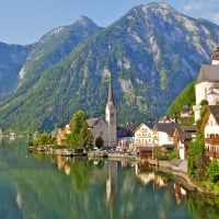 Beautiful Halstatt, Austria