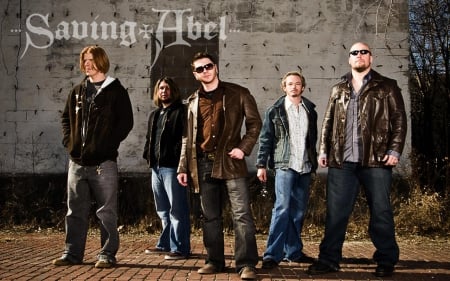 Saving Abel - hd, saving abel, music, band, wallpaper, rock