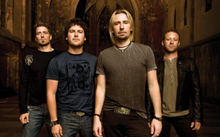 Nickelback - nickelback, hd, american rock, music, band, rock, wallpaper