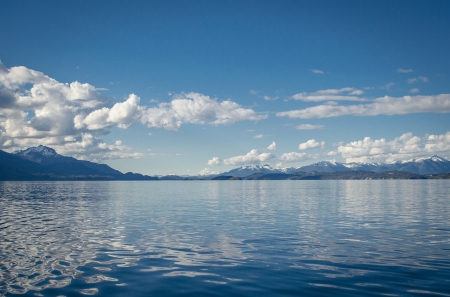 Lake Mirror - clouds, water, nature, mirror, brightness, lake, reflection, sky