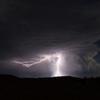 Lightning Dancing Across Sky