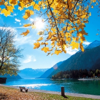 Autumn At Achensee Lake