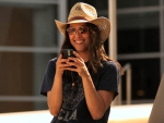 Texting Cowgirl