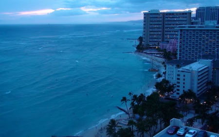 Hawaiian Coast - hdr - abstract, cityscapes, coast, photography, hawaii