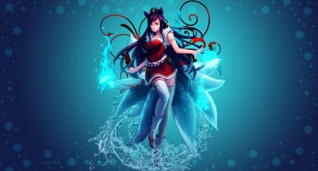 Ahri - ahri league of legends, lol, ahri, league of legends