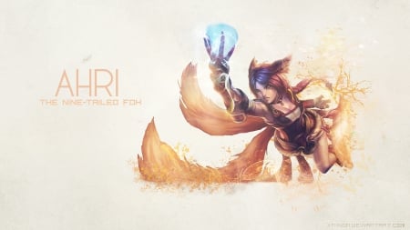 FoxFire Ahri - ahri league of legends, lol, league of legends, foxfire ahri, foxfire, ahri