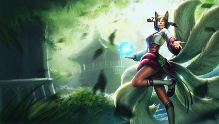 Ahri - ahri league of legends, ahri, league of legends, lol