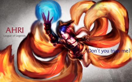 FoxFire Ahri - ahri league of legends, lol, league of legends, foxfire ahri, foxfire, ahri