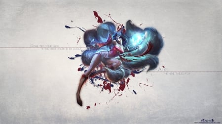 Classic Ahri - classic ahri, ahri league of legends, lol, league of legends, ahri