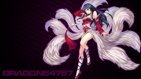 Classic Ahri - classic ahri, ahri league of legends, lol, league of legends, ahri