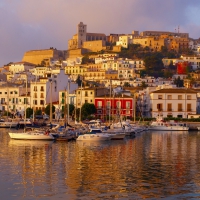 Ibiza, Spain Cityscape