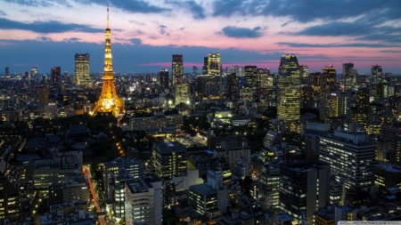 Tokyo Cityscape - Asia, Tokyo, cityscape, Japan