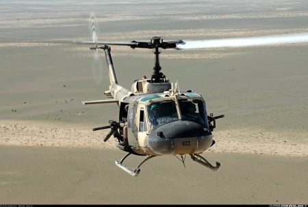 Bell UH1 Huey - fighter, gunship, war, cool