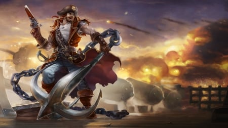 Gangplank - gangplank league of legends, gangplank, lol, league of legends