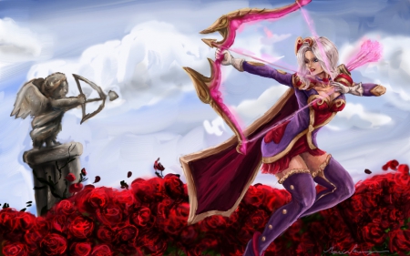 Ashe - League Of Legends, LOL, Ashe League Of Legends, Ashe