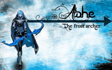 Ashe - League Of Legends, LOL, Ashe League Of Legends, Ashe