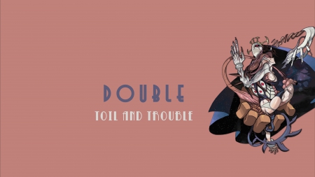 Double - Skullgirls, Girls, Anime, Double