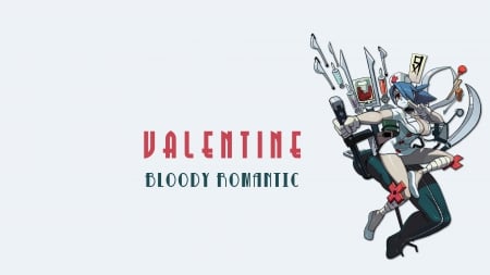 Valentine - anime, girls, valentine, skullgirls