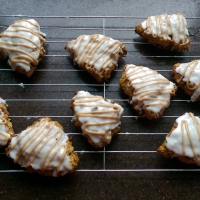 Pumpkin Cinnamon Chip Scones