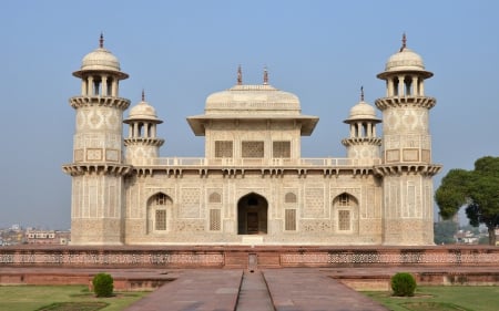 Itimad-ud-Dauls's Tomb - india, architecture, tomb, marble