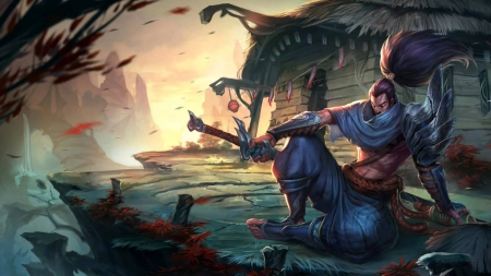 Yasuo - Yasuo League Of Legends, game, league of legends, Yasuo, hd, LOL, pc