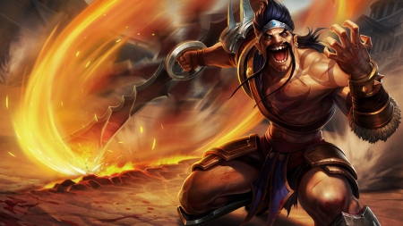 Draven - hd, pc, game, lol, draven, league of legends, draven league of legends