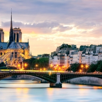 Notre Dame Cathedral and Bridge