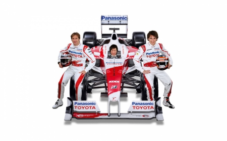 toyota team - race, toyota, car, team