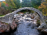 Olde Stone Bridge at Carrbridge, Scotland