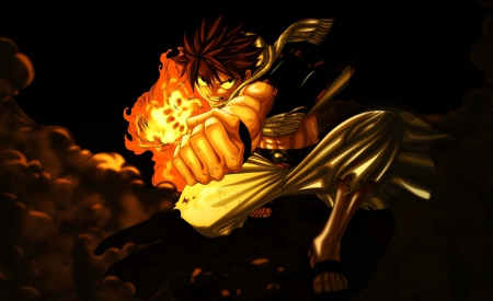 Dragon slayer - fairy tail, anime, mage, dragon slayer, natsu dragneel, fire, manga