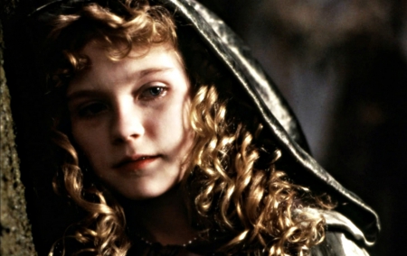 Kirsten Dunst as Claudia - child, actress, blonde, girl, fantasy, movie, claudia, kirsten dunst, interview with the vampire, curls