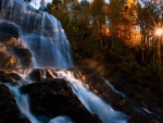 Autumn Forest Waterfall