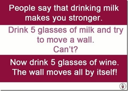 MILK, WINE, WALLS - walls, wine, milk, words