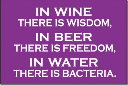 WINE, BEER, WATER - water, wine, words, beer