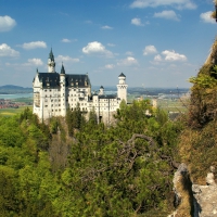 The Neuschwanstein Castle