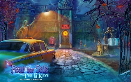 Fear for Sale 5 - The 13 Keys01 - hidden object, cool, video games, fun, puzzle