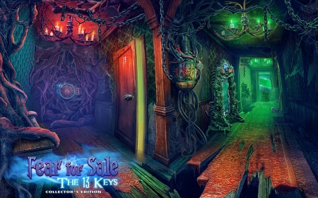 Fear for Sale 5 - The 13 Keys04 - hidden object, cool, video games, fun, puzzle