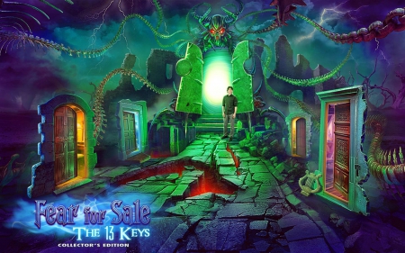 Fear for Sale 5 - The 13 Keys07 - hidden object, cool, video games, fun, puzzle